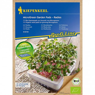 Mikrovõrsed BIO Microgreen Pads Radies, Nachfüllpad interface.image 2